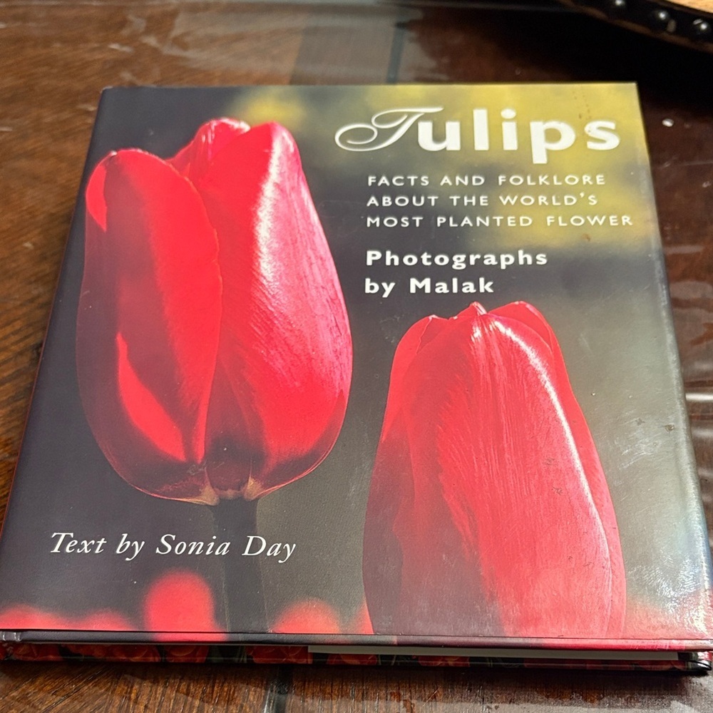 Vibrant Tulip Garden Book by Sonia Day